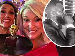 Inside the TV BAFTAs party: Janette Manrara dances with her drink while Sara Davies enjoys brownies