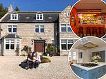 Family reveal how they turned the £50,000 empty plot of land into a grand hose worth £950,000