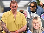 Casey White appears in court in cuffs and shackles as police release footage of the final moments