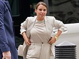 Braced for bruising? Coleen Rooney arrives for day four of £3M Wagatha Christie showdown