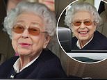 Queen smiles as she arrives at the Royal Windsor Horse Show
