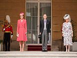 Kate Middleton and Sophie Wessex represent the Queen at Buckingham Palace garden party