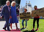 Prince of Wales and the Duchess of Cornwall lay wreath at the National War Memorial