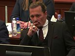 Johnny Depp looks Amber Heard’s sister Whitney straight in the eyes as she takes to the stand