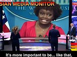 Putin’s TV propagandists target new White House press secretary Karine Jean-Pierre in racist rant