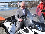 Prince Charles and Camilla take part in a firepit greeting ceremony on final leg of visit to Canada