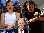 John McEnroe pours doubt on Emma Raducanu’s French Open hopes