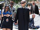 Kourtney Kardashian and Travis Barker wedding: Celebrities arrive for second nuptials