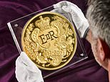 Royal Mint unveils its largest-ever coin to mark Platinum Jubilee
