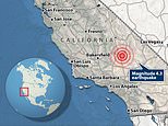 Magnitude 4.3 earthquake rocks Los Angeles