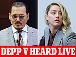 JOHNNY DEPP VS. AMBER HEARD TRIAL LIVE:  Tearful Amber Heard returns to the stand