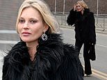 Kate Moss steps at ABBA Voyage for the first time since testifying for ex Johnny Depp