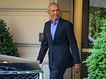 Obama exits his $20,000-a-night NYC hotel after being blasted over ‘tone deaf’ tweets