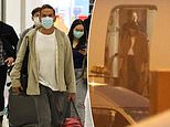 Media heir Lachlan Murdoch quietly arrives into Sydney with his personal assistant on private jet