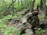 Bodycam footage shows the moment ‘US and British’ volunteers in Ukraine hit Russian tank