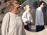 Prince Harry’s ex Chelsy Davy enjoys her first family holiday with her husband and newborn son