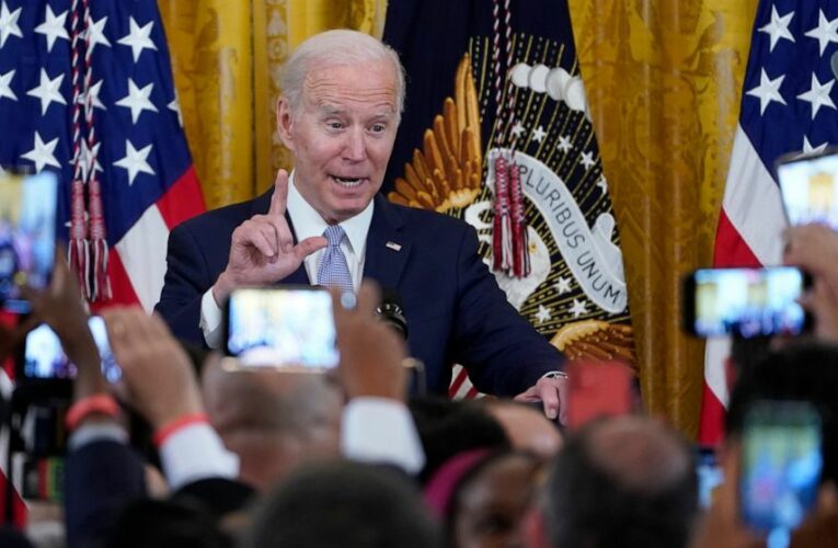 Biden visits Lockheed plant as weapons stockpile strained