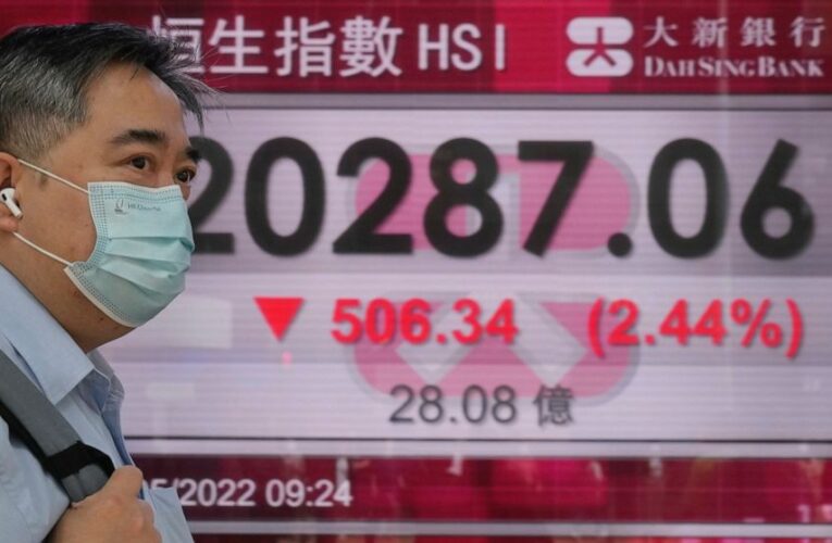 Wall Street keeps tumbling on fears about rates, economy