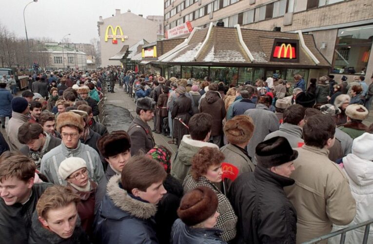 Once a powerful symbol in Russia, McDonald’s withdraws