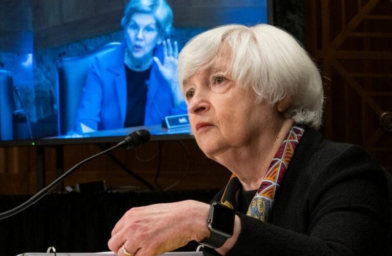 Yellen trip to Capitol detours into tense abortion debate