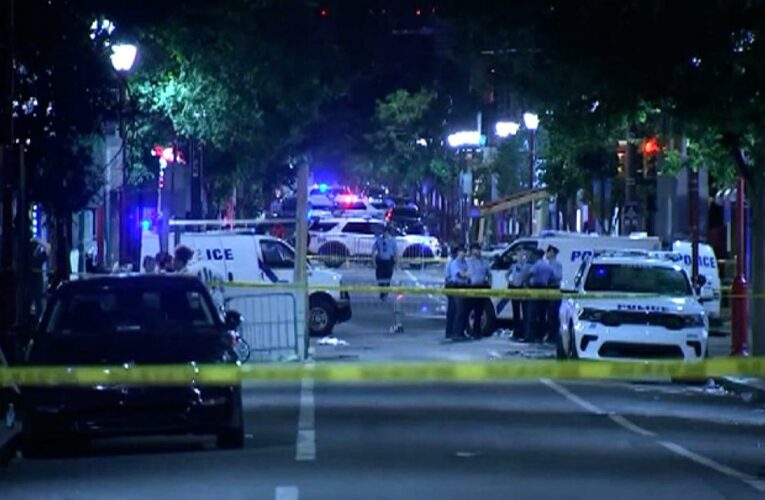 ‘Several active shooters’ in a popular area of Philadelphia left 3 people dead and 11 others wounded Saturday night