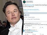 Elon Musk claims something ‘very strange’ is happening to Twitter feed 