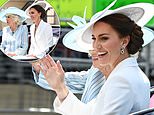 Kate Middleton dons Alexander McQueen dress  for Jubilee celebrations