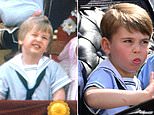 Queen’s Platinum Jubilee: Prince Louis wears Prince William’s sailor suit