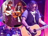 Johnny Depp is cheered on by fans in Newcastle in first gig since $15M lawsuit win over Amber Heard