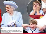 Queen’s Platinum Jubilee: ‘Rock star’ Prince Louis steals the show