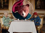 The Queen enjoys tea and marmalade sandwiches with iconic fictional bear Paddington in sketch