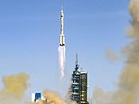 China sends three astronauts to finish construction of its OWN space station