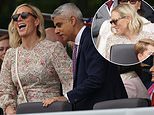 Zara Tindall dons a £740 cream midi dress by Australian luxury fashion brand Zimmermann