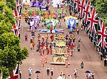 Hilarious and barmy… the final parade was so very British, writes ROBERT HARDMAN