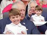 Expressive Prince Louis steals the show AGAIN as four-year-old clenches his fists