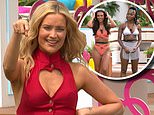 Love Island 2022: Laura Whitmore rocks a chic red ensemble for the launch night episode
