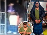 Moment gang leader ‘Cute Chubby’ is dressed as a woman while escaping Paraguay jail