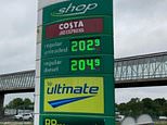 Fuel prices hit ANOTHER record high: Price at petrol pump climbs to 178.5p