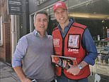 Prince William goes undercover as a Big Issue in Westminster