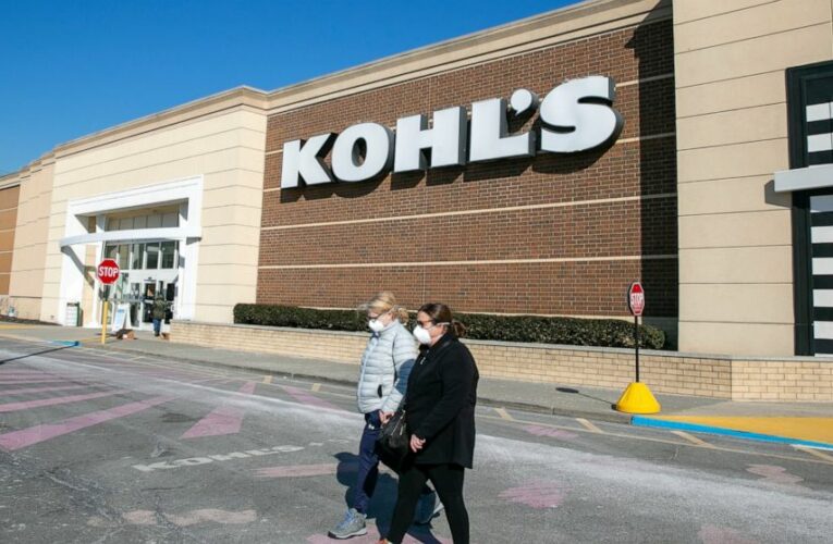 After rough run, Kohl’s surges on potential takeover