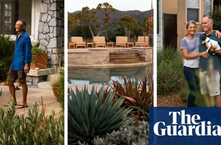 ‘The American lawn feels irresponsible,’ the LA homes ditching grass for drought-friendly gardens: With water a precious commodity in California, residents are turning to native plants – saving money without sacrificing beauty